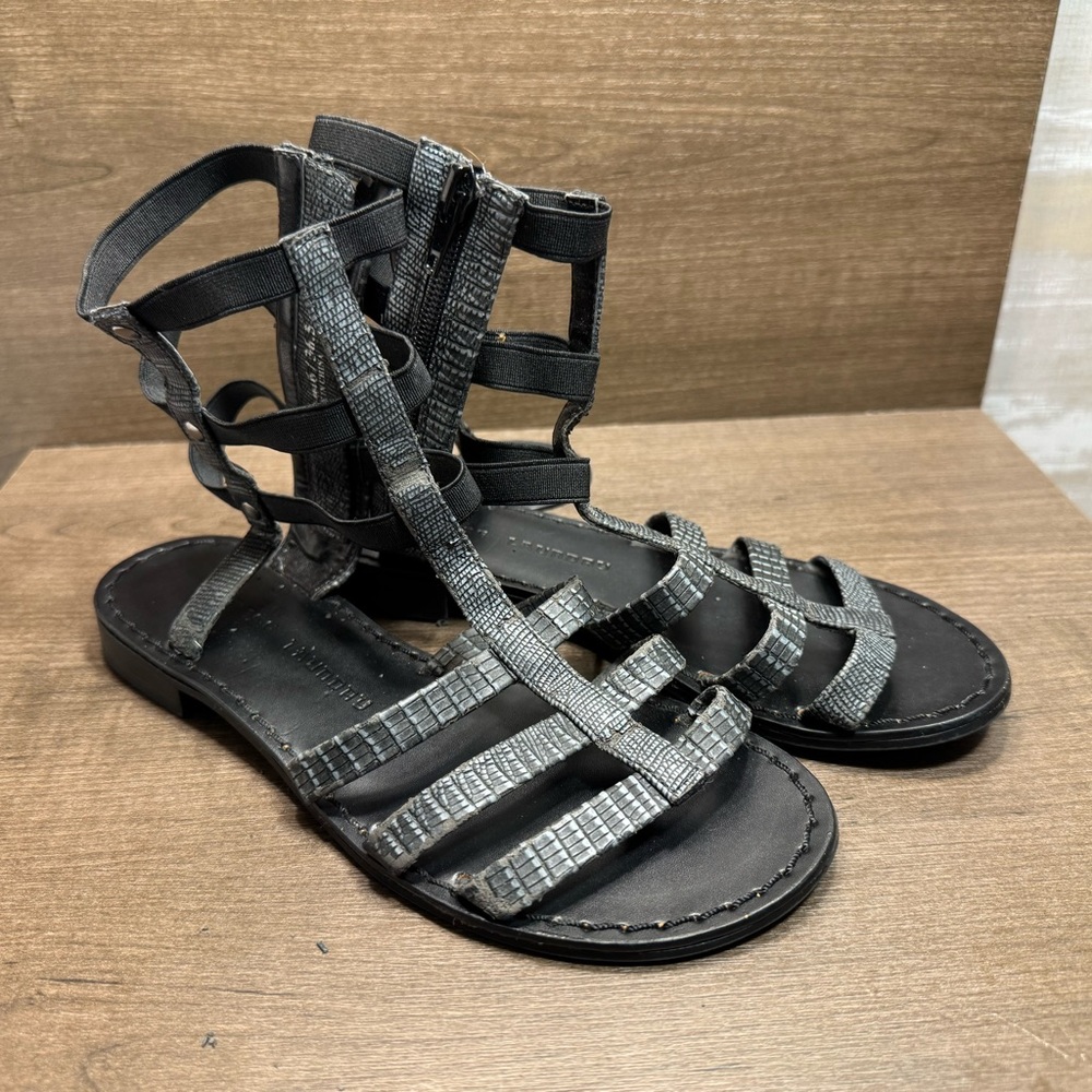 Chinese Laundry Black Strappy Sandals